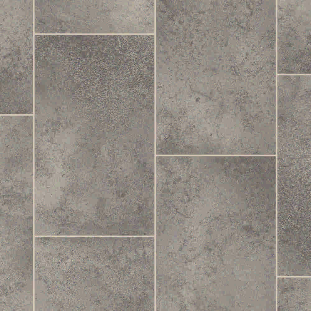 VANGUARD ESSENCE STONE CUSHION VINYL - Tile Grey-0